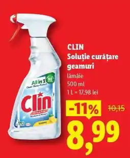 Lidl CLIN Soluție curățare geamuri Ofertă