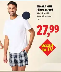 Lidl Esmara Men Pijama bărbați Ofertă