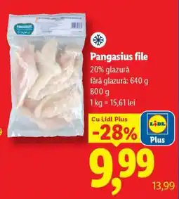 Lidl Pangasius file Ofertă