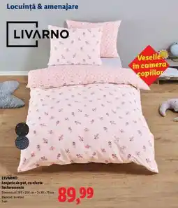 Lidl LIVARNO Lenjerie de pat, cu efecte fosforescente Ofertă