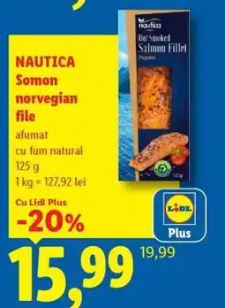 Lidl NAUTICA Somon norvegian file Ofertă