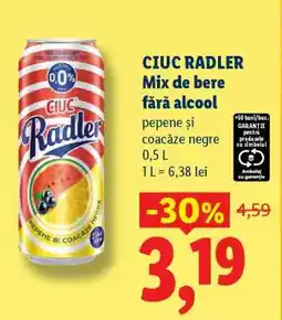 Lidl CIUC RADLER Ofertă