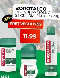 Simos borotalco deo spray stick roll Ofertă