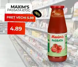 Simos Maxim's passata Ofertă