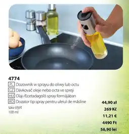 BetterStyle Dozator tip spray pentru uleiul de măsline sau oțet Ofertă