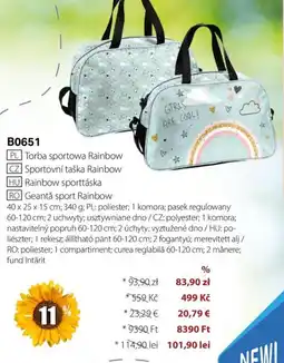 BetterStyle Rainbow geantă sport Ofertă