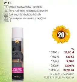 BetterStyle BetterStyle spumă pentru covoare și tapițerie Ofertă