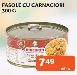 Unicarm Unicarm fasole cu carnaciori Ofertă