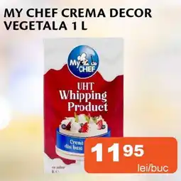 Unicarm My Chef crema decor vegetala Ofertă