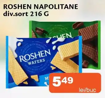 Unicarm Roshen napolitane Ofertă