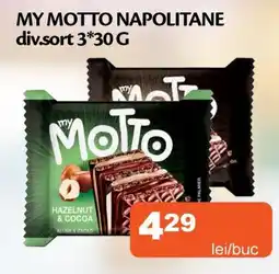 Unicarm My Motto Napolitane Ofertă