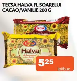 Unicarm Tecsa halva fl.soarelui cacao/vanilie Ofertă