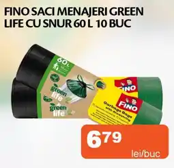 Unicarm Fino saci menajeri green life cu snur Ofertă