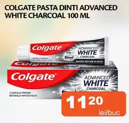 Unicarm Colgate pasta dinti advanced white charcoal Ofertă