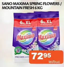 Unicarm Sano Maxima Spring Flowers Mountain Fresh Ofertă