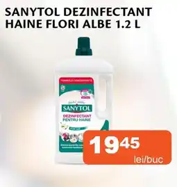Unicarm Sanytol dezinfectant haine flori albe Ofertă