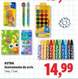 Lidl Astra instrumente de scris Ofertă