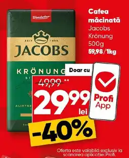 PROFI Jacobs cafea măcinată Ofertă