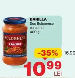 Annabella Barilla sos bolognese cu carne Ofertă