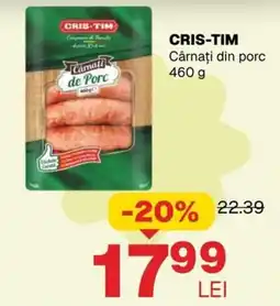Annabella Cris-tim cârnați din porc Ofertă