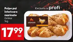 PROFI Grătar pulpe pui inferioare marinate Ofertă