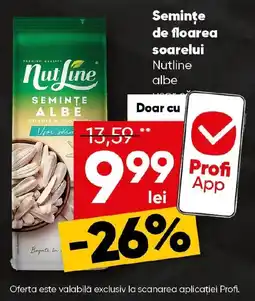 PROFI Nutline semințe de floarea soarelui albe Ofertă