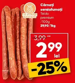 PROFI Teldo cárnați semiafumați premium Ofertă
