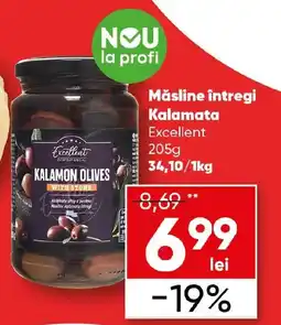 PROFI Excellent măsline întregi kalamata Ofertă