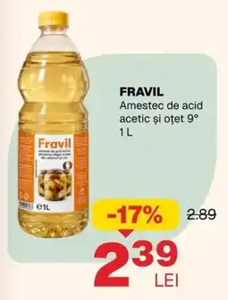 Annabella Fravil amestec de acid acetic și oțet 9° Ofertă