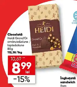PROFI Heidi Grand'Or amăruie&alune / lapte&alune Ofertă