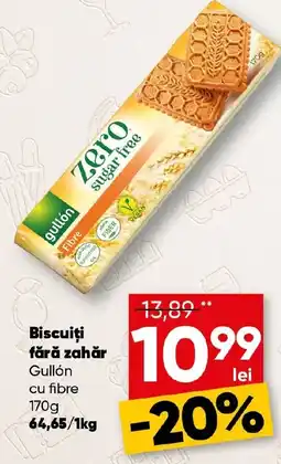 PROFI Gullón biscuiți fără zahăr cu fibre Ofertă