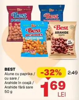 Annabella Best alune cu paprika / cu sare / arahide în coajă / arahide fără sare Ofertă