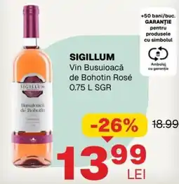 Annabella Sigillum vin busuiocă de bohotin rosé Ofertă