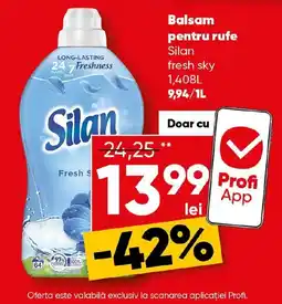 PROFI Silan balsam pentru rufe fresh sky Ofertă