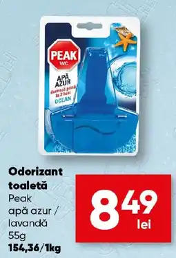 PROFI Peak odorizant toaletă apă azur / lavandă Ofertă