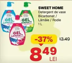 Annabella Sweet Home Detergent de vase Bicarbonat / Lămâie / Rodie Ofertă