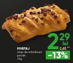 PROFI Foietaj sirop de arțar&nuci pecan Ofertă
