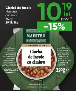 PROFI Maestro Ciorbă de fasole cu cimbru Ofertă