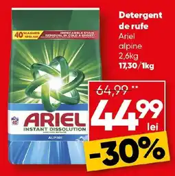 PROFI Ariel detergent de rufe alpine Ofertă