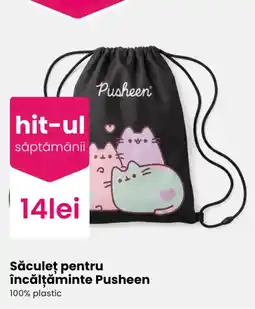 Pepco Pusheen săculeț pentru încălțăminte Ofertă