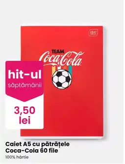 Pepco Coca-Cola caiet Ofertă