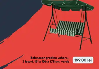 Vitello balansoar gradina Lahore