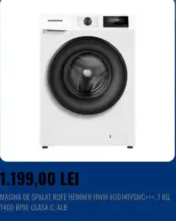 Flanco Heinner masina de spalat rufe hwm-h7014ivsmc+++ Ofertă