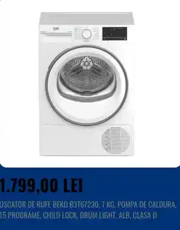 Flanco Beko uscator de rufe b3t67230 Ofertă