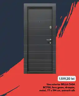 Brico Depôt Bella Casa Usa exterior BC700 Ofertă