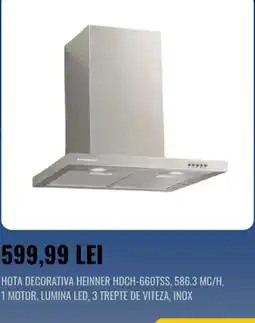 Flanco Heinner hota decorativa hdch-660tss Ofertă