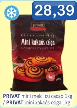 CBA Privat mini melci cu cacao Ofertă