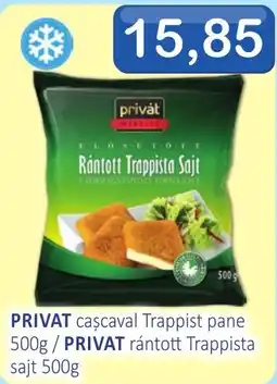 CBA Privat cașcaval Trappist pane Ofertă