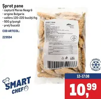 Smart Chef Șprot pane