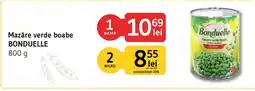 Supeco Bonduelle mazăre verde boabe Ofertă